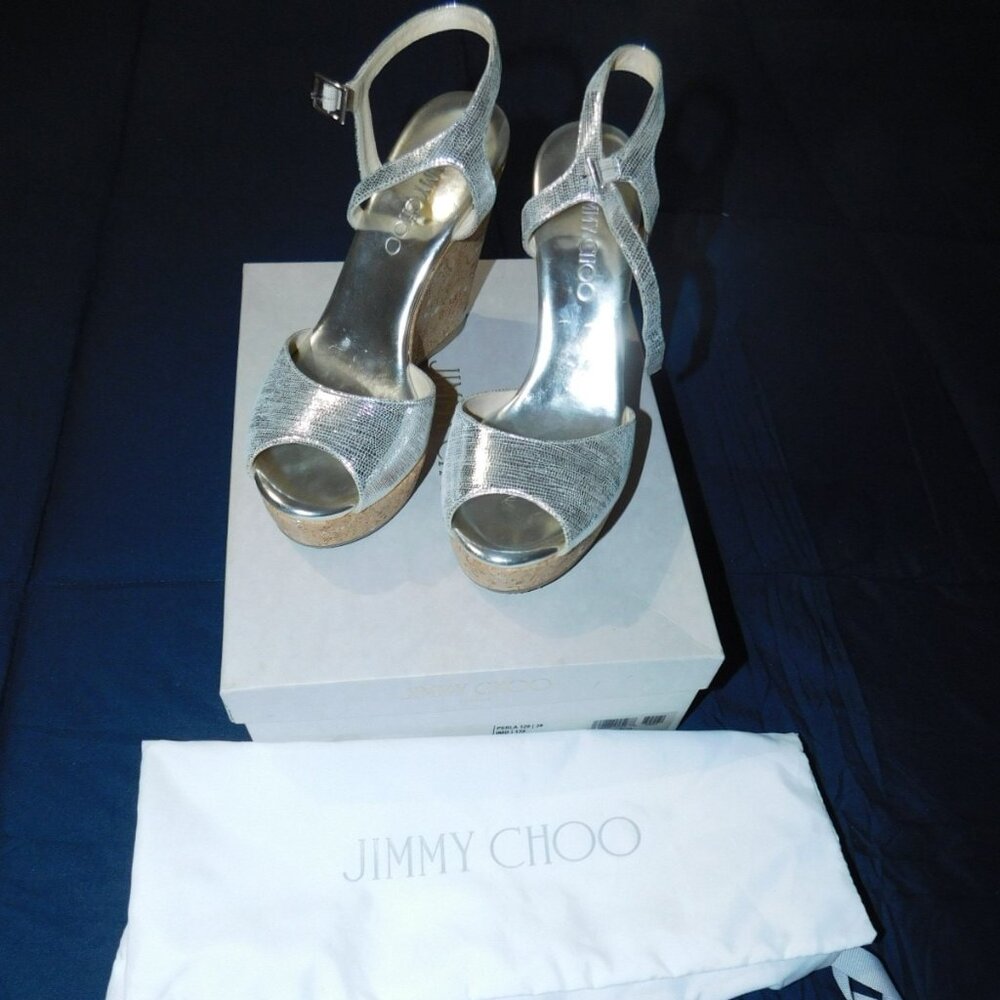 Brand New Jimmy Choo Perla 120 Sandals size 38